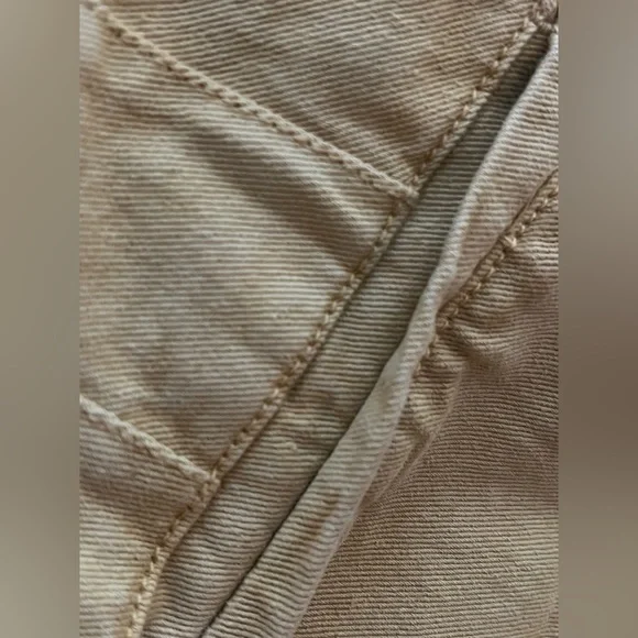 Free People Dahlia yellow/mustard Zip fly and offset button closure Mini Skirt - Picture 6 of 13